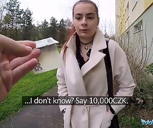 Öffentlichkeit agent treppenhaussex mit russischer studentin