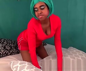 Ebony Teen Black Amateur Big Ass POV Blowjob Fucking Australian Step Dad
