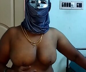 desi indian tamil telugu kannada malayalam hindi horny cheating wife vanitha wearing cherry red colour saree showing big boobs and shaved pussy press hard boobs press nip rubbing pussy masturbation