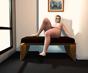 Weight Gain Pear - Teen Grows into a Sexy PAWG